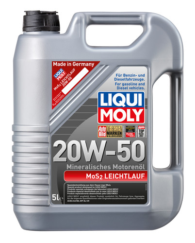 LIQUI MOLY MoS2 Leichtlauf 20W50 - 5L