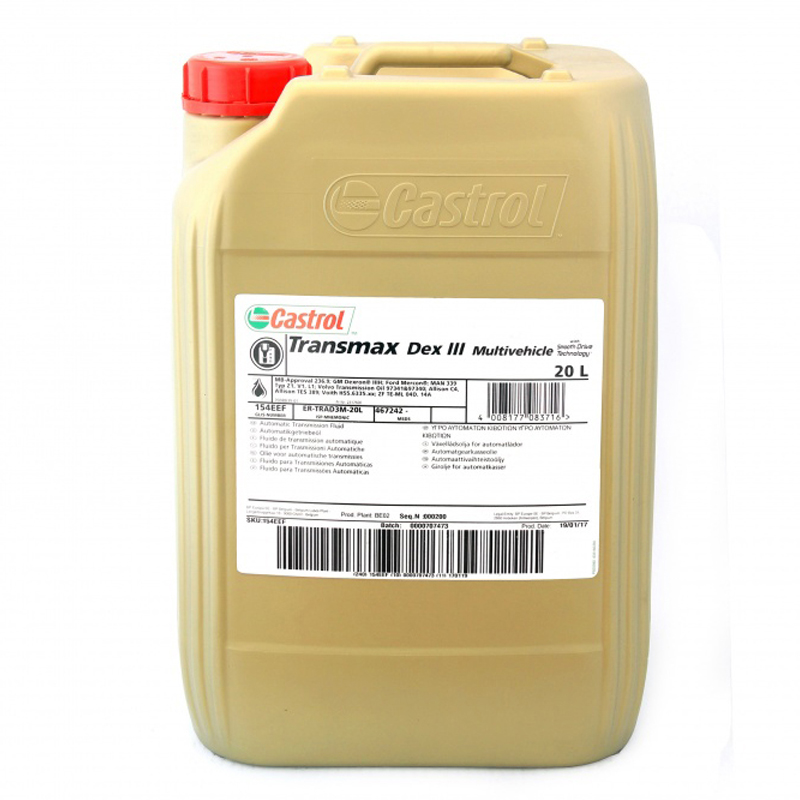 CASTROL Transmax Dex III Multivehicle - 20L 