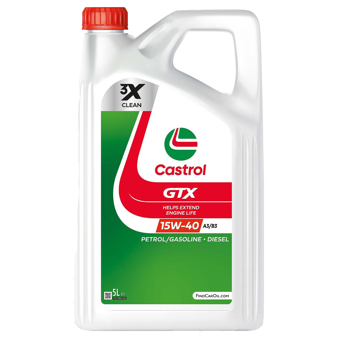 CASTROL GTX 15W40 A3/B3 - 5L