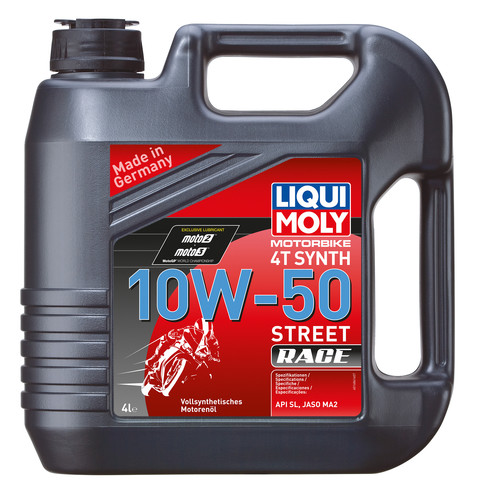 LIQUI MOLY Motorbike 4T Synth Race 10W50 - 4L