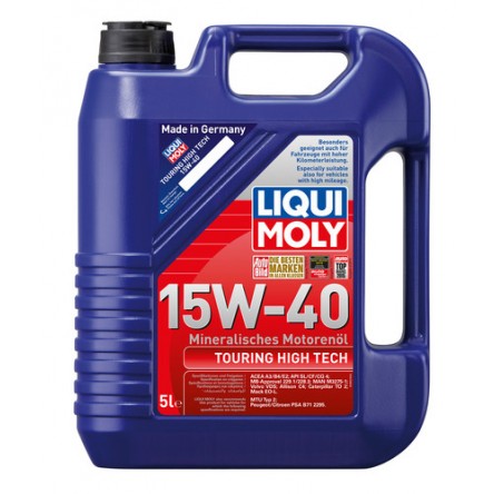 LIQUI MOLY Touring High Tech Motor Oil 15W40 - 5L