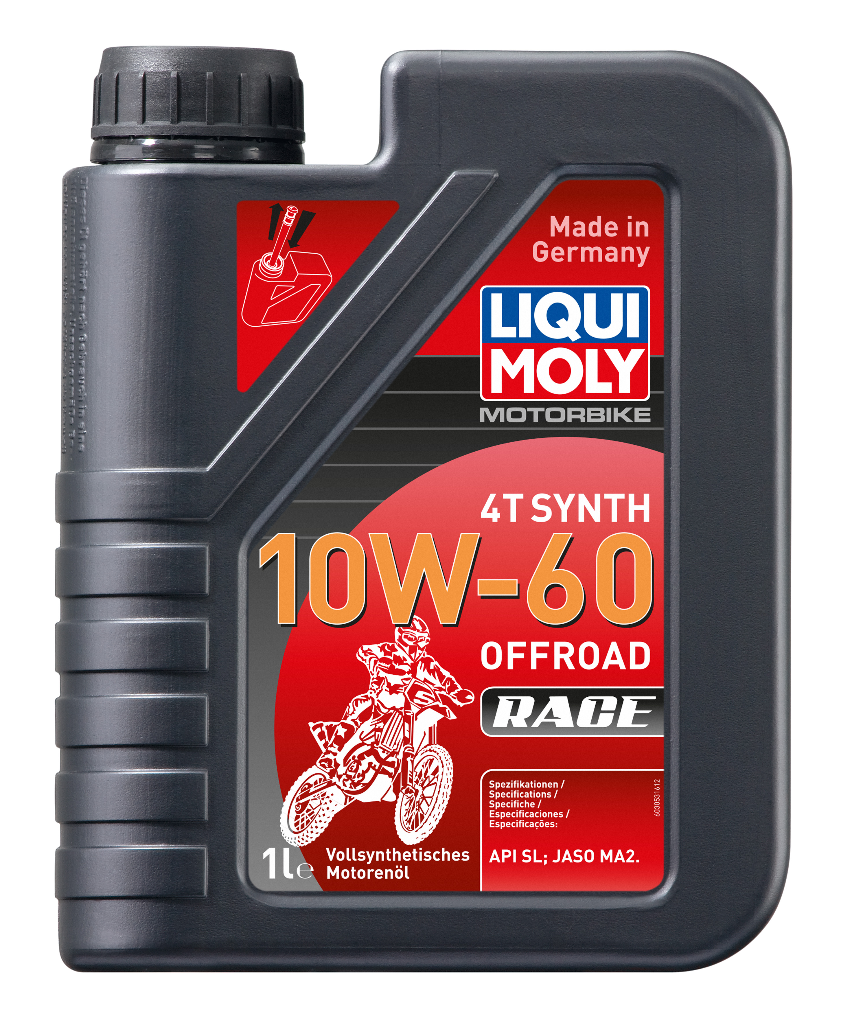LIQUI MOLY Motorbike 4T Synth OFFROAD RACE 10W60 - 1L