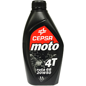 CEPSA Moto 4T Ruta 66 20W50 - 1L
