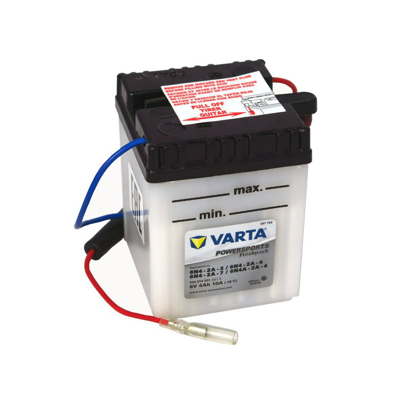 VARTA MOTO - 6V 4Ah 10 AEN 71x71x96       