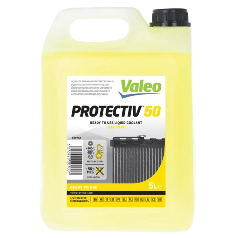 VALEO Anticongelante 50% G12 Amarelo - 5L