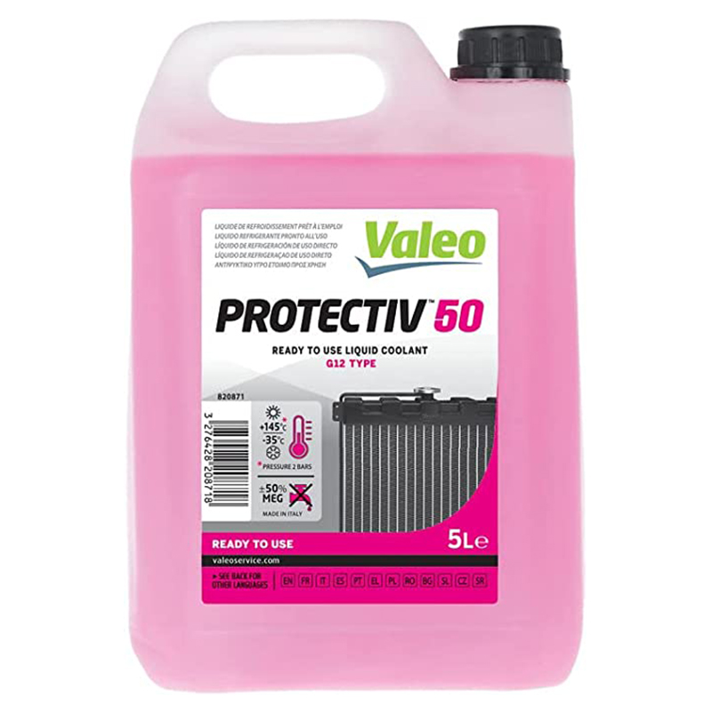 VALEO Anticongelante 50% G12+ Rosa - 5L