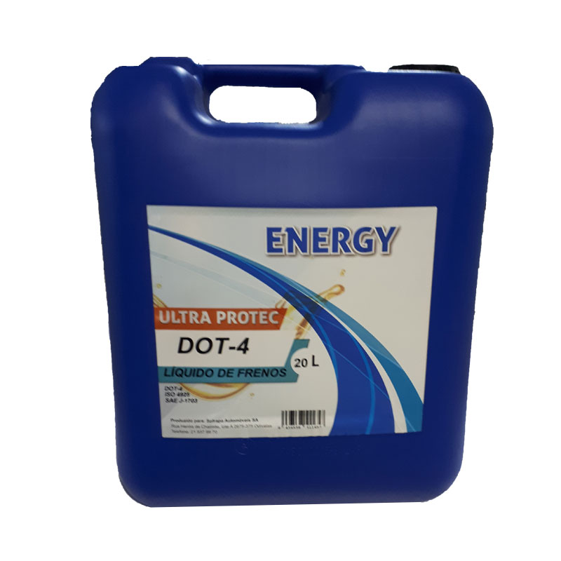 Óleo de travões ENERGY Ultra Protec DOT4 ABS - 20L