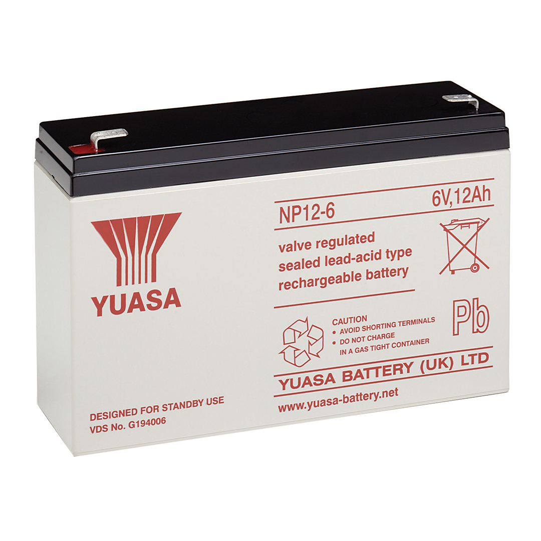 YUASA BATTERY - NP12-6