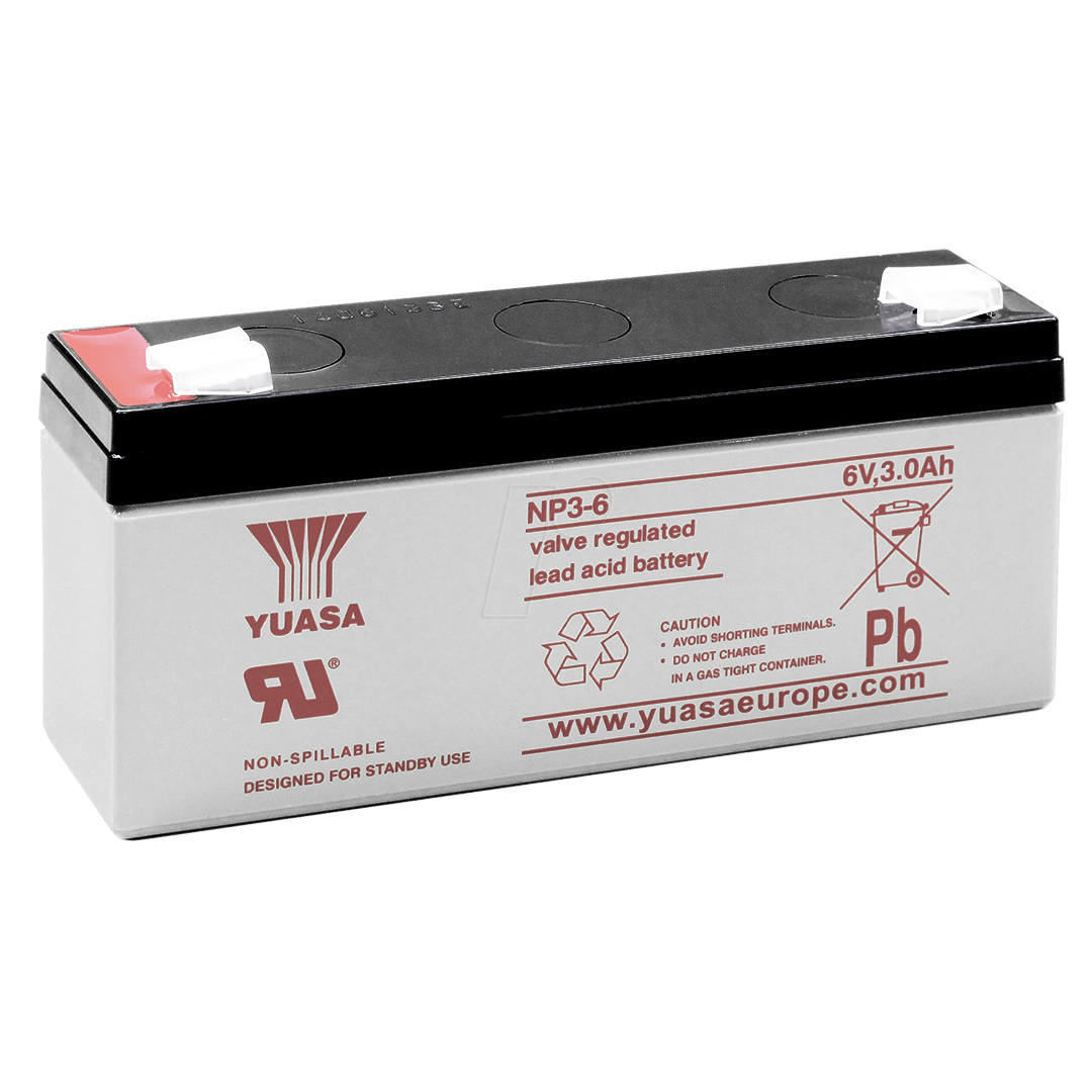 YUASA BATTERY - NP3-6