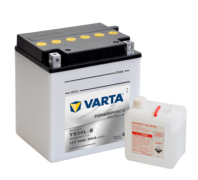VARTA MOTO-12V 30Ah 300 AEN 168x132x176