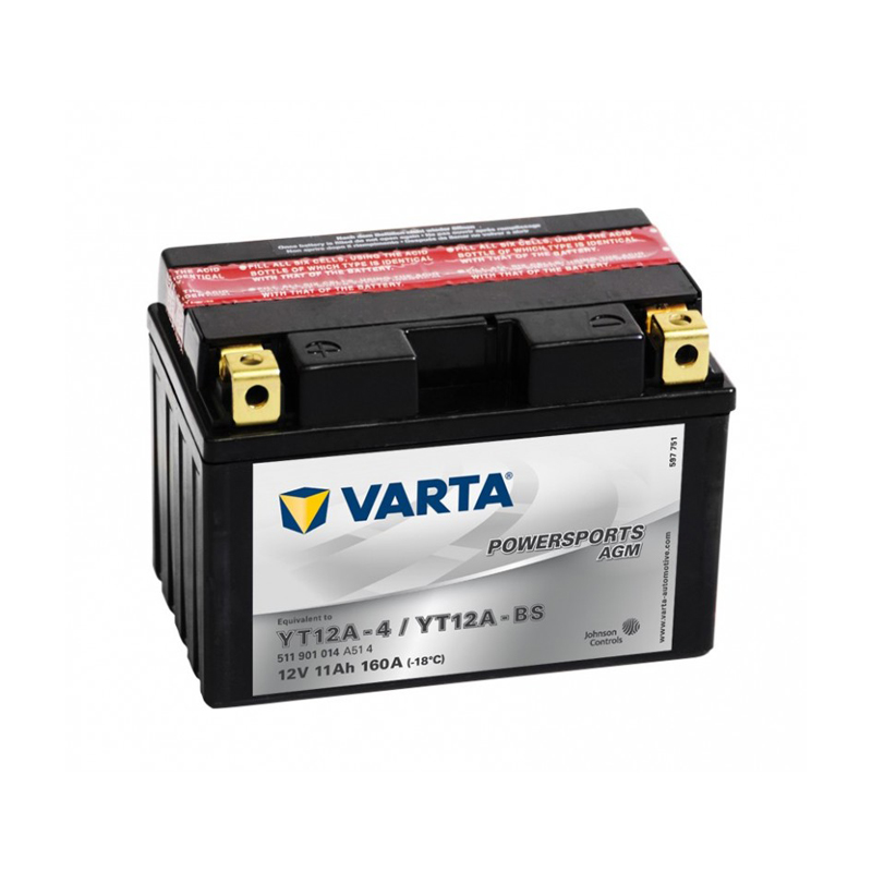 VARTA MT AGM - 12V 11Ah 160 AEN 150x88x105 