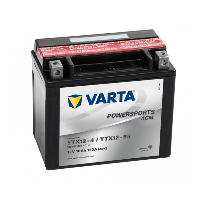 VARTA MT AGM - 12V 10Ah150 AEN 152x88x131